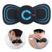Mini Neck Massager - Wireless EMS Cervical Massager for Pain Relief | Electric Pulse Therapy Pad - Buy Online on GoSupps.com