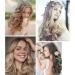Hair Extensions 5 Clips Long Water Wave Hair Extensions Clips in High Temperature Fiber Clip in Hair Extensions Soft Synthetic Hairpieces for Women Hair Pieces(Sg88-22-613) - Buy Online on GoSupps.com