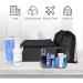Toiletry Bag for Men - Water Resistant Shaving Bag & TSA Approved Toiletry Bag for Full Sized Toiletries  with 4 Sizes Shoe Bags for travel  Black Black Toiletry Bag & Clear Tsa Approved Travel Bag - Buy Online on GoSupps.com