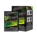 Herbal Hair Dye Shampoo Instant Color - 100% Coverage Of Gray Hair - Ammonia Free | For Men & Women | Color Hair In Minutes Long Lasting - 3-In-1 Bubble Hair Color | - 10 Bags/Box (Black)