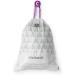 Brabantia Perfectfit Garbage Bags - Extra Strong Donor Pack (Code C - 10L/12L) | 40 White Bags with Train Tape - Buy Online on GoSupps.com
