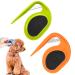 Cat Matted Fur Remover Pet Open Knot Comb De Knotting Comb for Dog Pet Dematting Combs Pet Dematting Comb Knotting Combs Hair Removal Dog Detangler Comb Dog Grooming Dematting Tool-2pcs-A