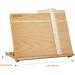 ATWORTH Portable & Adjustable Wood Sketching Board - 18 x 14 Desktop Easel Tabletop Easel - Buy Online on GoSupps.com