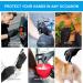 FINITEX Black Nitrile Disposable Gloves 5mil Powder-Free - 100 Count Pack, Medium Size - Latex-Free Medical Exam Gloves for Home Cleaning, Food Handling - Buy Online on GoSupps.com