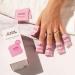 Le Mini Macaron Gel Nail Polish Remover Kit | Soak Off Wraps | 100 Pieces - Buy Online on GoSupps.com