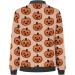 oelaio Women's Fashion Long Sleeve Halloween Zipper Print Outing Causal Coat Cardigan Orange XX-Large - Buy Online on GoSupps.com