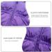 Kids Winter Puffer Jacket and Snow Bib Pants Set - 18-24 Months Purple - Buy Online on GoSupps.com