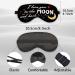 Shop Kdqua 'I Love You to The Moon and Back' Silk Eye Mask - Perfect Long Distance Relationship Gift for Girlfriend/Boyfriend | Adjustable Lightweight Blackout Sleep Mask - Buy Online on GoSupps.com