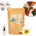 Poria and Coix Seed Tea for Dampness Elimination Lemon Hawthorn Lotus Leaf Tea Dampness Clearing Herbal Tea Calming Effect Fu Ling Yi Wet Tea (3bags)