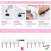 7D-D-0.07-15 Pointy Base Pre Made Fan Eyelash Extensions | Russian Volume Lashes | 15mm | C D Curl - Buy Online on GoSupps.com