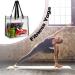 2-Pack Stadium Approved Clear Tote Bags - Ideal for Travel, Work, School, and Events - 12x12x6 - Buy Online on GoSupps.com