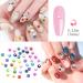 15 Mixed Color Jelly Round 3mm Rhinestones with Storage Box - ZYNERY Flatback Rhinestones - Buy Online on GoSupps.com