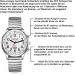 Hearkent Talking Watch for Women | Ideal for Blind Seniors | Loud Voice | Speaks German | Stylish Silver Design | International Shipping Available - Buy Online on GoSupps.com