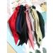 Satin Hair Scarf Scrunchies 16pcs Pack - Solid Color Bow Hair Bobbles for Women - Buy Online on GoSupps.com