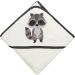 Premium Baby Hooded Towel - 100% Cotton Oeko-Tex | Laynenburg Raccoon - 80x80cm - Perfect Bath Towel for Newborns & Kids - Buy Online on GoSupps.com