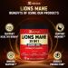 35-in-1 Lions Mane Mushroom Capsules | 20000mg with Cordeyceps, Reishi, Elderberry, Ashwagandha, Panax Ginseng | Focus, Memory, Brain Support Supplement | Immune & Energy Pills - Buy Online on GoSupps.com
