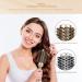 AIMIKE Nano Ceramic Ionic Round Brush 1.7'' | Medium Barrel with Boar Bristles for Blow Drying, Styling, Curling | Increase Hair Shine | Includes 4 Hair Clips - Buy Online on GoSupps.com