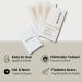 Scar Erase Silicone Scar Sheet Treatment - Soften & Flatten Surgery, Injury, Burns + C-Section Scars - 6 Week Medical Grade Strips (3cm x 15cm) - Buy Online on GoSupps.com