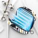 MUOOUM Menstrual Pad Bag | Sanitary Napkin Holder | Tampons Collect Bag | Grunge Skull Skeleton Pattern | Multi-colored - Buy Online on GoSupps.com