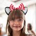 DEARMAMY Cat Ears Headband Bowknot Hairband Animal Dress up Hair Hoop Halloween Cosplay Costume Women Girls Hair Accessories - Buy Online on GoSupps.com