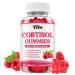 Cortisol Supplements Gummies for Women Sugar-Free Cortisol Gummies with Magnesium Glycinate Ashwagandha Rhodiola Rose for Relaxation Focus Zzz Support Raspberry Flavor 60 Count 60 Count (Pack of 1)