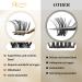 Premium Eyelash Clusters | D Curl Individual Lashes 8-16mm | DIY Eyelash Extensions 72pcs - Qu20-D Mix - Buy Online on GoSupps.com