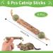 6 Pieces Catnip Sticks & Matatabi Cat Toys | Natural Interactive Chew Toys for Cats - Buy Online on GoSupps.com