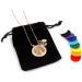 Rose Gold Tree of Life Essential Oil Diffuser Necklace | Aromatherapy Jewelry Gift Set | Hypoallergenic Stainless Steel 20.8" Chain + 9 Pads + Charms - Buy Online on GoSupps.com