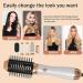 6 in 1 Hair Dryer Brush Set | Negative Ionic Styling Tools with Hair Curlers, Hot Air Brush, Round Brush, Straightener Brush | Detachable Blow Dryer Brush - Buy Online on GoSupps.com