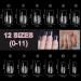 Medium Square Nail Tips - ZAHRVIA 552PCS Full Cover Soak Off Extensions for DIY Acrylic Nails - False Glue Press On Tips (Medium Square) - Buy Online on GoSupps.com