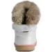 MINBEI Baby Girls Soft Leather Winter Snow Boots - Waterproof Toddler Shoes - Pink/White/Rose Gold/Brown - Size 8 UK Child - Buy Online on GoSupps.com