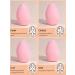 Light Pink Beauty Blender Powder Puff - Wet & Dry Makeup Sponge (4.2x4.2x6) | International Shipping Available - Buy Online on GoSupps.com