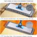 MANGOTIME Microfiber Floor Hardwood Mop with 4 Chenille & Microfiber Pads - Aluminum Plate Flat Mop for Laminate, Wood, Tile, Vinyl - Home Kitchen Cleaning - Buy Online on GoSupps.com