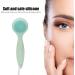 Soft Silicone Face Wash Brush - Exfoliating Deep Cleanser with Ergonomic Handle for Gentle Face Scrubbing - Buy Online on GoSupps.com