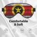 Buy Maryland Flag Sleep Mask - Adjustable Breathable Fashionable Eye Mask for Ultimate Comfort | International Shipping Available - Buy Online on GoSupps.com