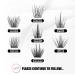 WONSIS DIY Lash Extension Cluster Lashes - 48 Mix Length Individual Lashes for Natural Volume Look - Buy Online on GoSupps.com
