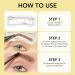2in1 Eyebrow Pen with Gel and 4 Fork Tips with 3 Eyebrow Cards Microblading Eyebrow Pen Waterproof with Sealing Eyebrow Gel Waterproof Eyebrow Pen for Long Lasting Use E - Buy Online on GoSupps.com