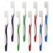 Adult Smoker Toothbrush Hard Extra Firm Bristles 8 Pack