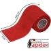 Alpidex Self-Adhesive Bandage - 6 Rolls 5cm x 4.5m Red Sport & Vet Wrap Tape - Buy Online on GoSupps.com