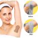 WLLHYF 10Pcs Underarm Sweat Pads - Invisible Self-adhesive Cotton Armpit Antiperspirant Sticker for Men Women - Buy Online on GoSupps.com