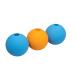 Amazon Basics Supreme Rubber Dog Play Balls 6.4 cm (3-Pack) Blue Orange Supreme Balls 6.4 cm (3-Pack)