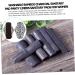 Organic Bamboo Pantiliners for Women - 5pcs Washable Charcoal Menstrual Pads - Buy Online on GoSupps.com