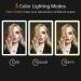 Rechargeable Lighted Makeup Mirror with 96 LED Lights, 10X Magnification, Phone Holder, and 3 Color Lighting | Sensor Touch Dimmable, 360 Rotation - White - Buy Online on GoSupps.com