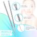 Chumia Eyelash Lift Perm Tool Set - 2 Stainless Steel Lash Separator & Tint Rods for Eyelash & Eyebrow Perming Curling & Extensions - Premium Silver Tools - Buy Online on GoSupps.com