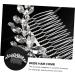 DOITOOL Bride Hair Comb 1pc Bridal Comb Bridal Rhinestone Headwear Hairpins Hair for Hair Claw Clips for Women Faux Buns Headwear for Women Tiara Hair Comb Accessories Alloy Bride Wedding - Buy Online on GoSupps.com
