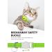 Buy Luminous Yellow Airtag Cat Neck Band | Reflective Kitten Collar with Bell | Light Tracker for Young Cats - Buy Online on GoSupps.com