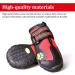 CovertSafe Non-Slip Waterproof Dog Boots - 4Pcs Size 1 (2.3''x1.6'') Red | Dog Booties for Medium to Large Dogs 10-23 lbs - Buy Online on GoSupps.com