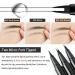 Buy Eyebrow Pomade Stamp | Microblading Liquid Pen Kit | Dark Brown Eyebrow Kit with Spoolie Brush & Travel Pouch - Fast International Shipping - Buy Online on GoSupps.com