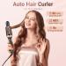 Automatic Hair Curler- 2 Barrel Rotating Curler with Adjustable Temperature | Quick Heat Up Curling Tongs for All Hair Types - Black (25mm+32mm) - Buy Online on GoSupps.com