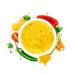 WonderSlim Vegan Chik'n Curry Meal - 100 Calories, 15g Protein, 4g Fiber (7ct) - Buy Online on GoSupps.com